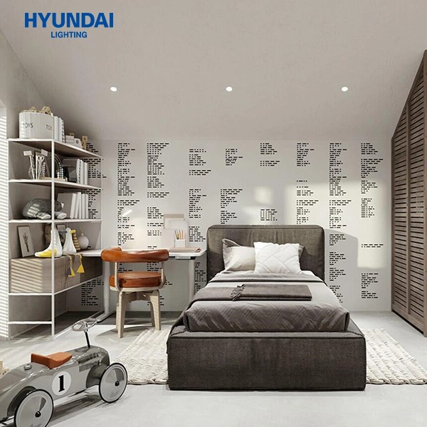 Anti-Glare Spot Lights with Wall Washing Effect for Balanced Illumination And Accentuating Features