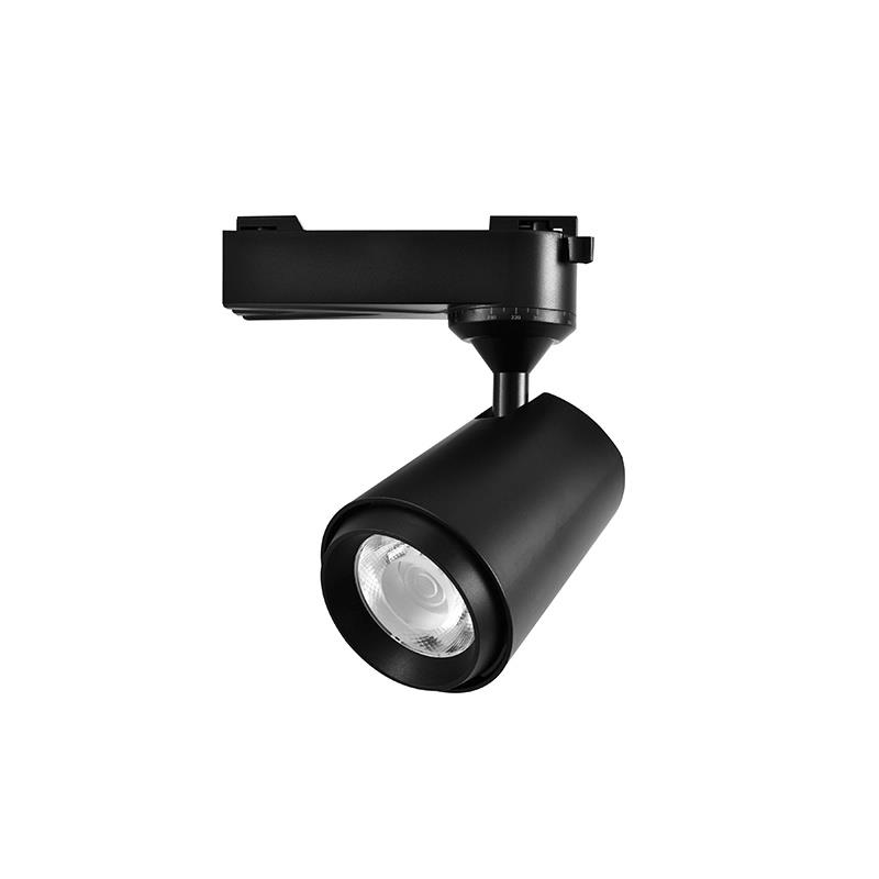 Adjustable irradiation Angle, goodconcentrating effect of black andwhite two-color track light