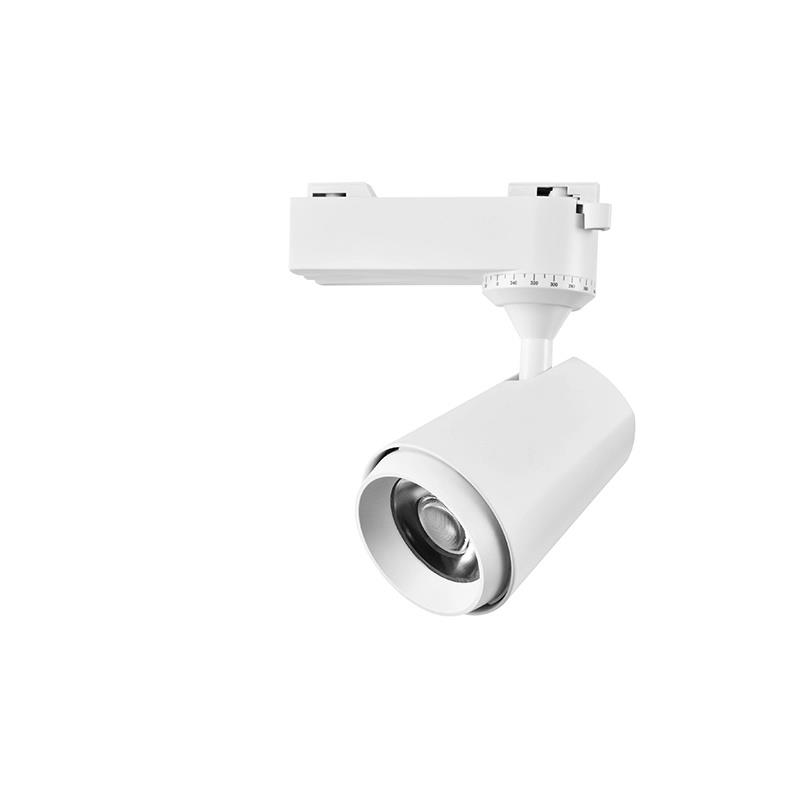 Adjustable irradiation Angle, goodconcentrating effect of black andwhite two-color track light