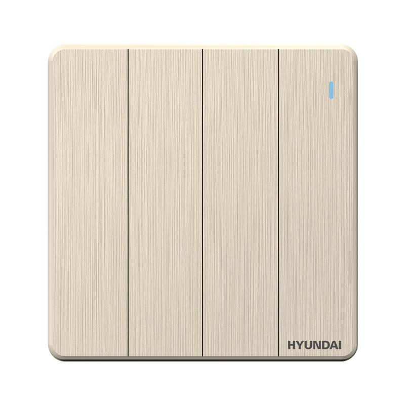 4 Gang 1 Arah switch&4 Gang 2 Arah switch