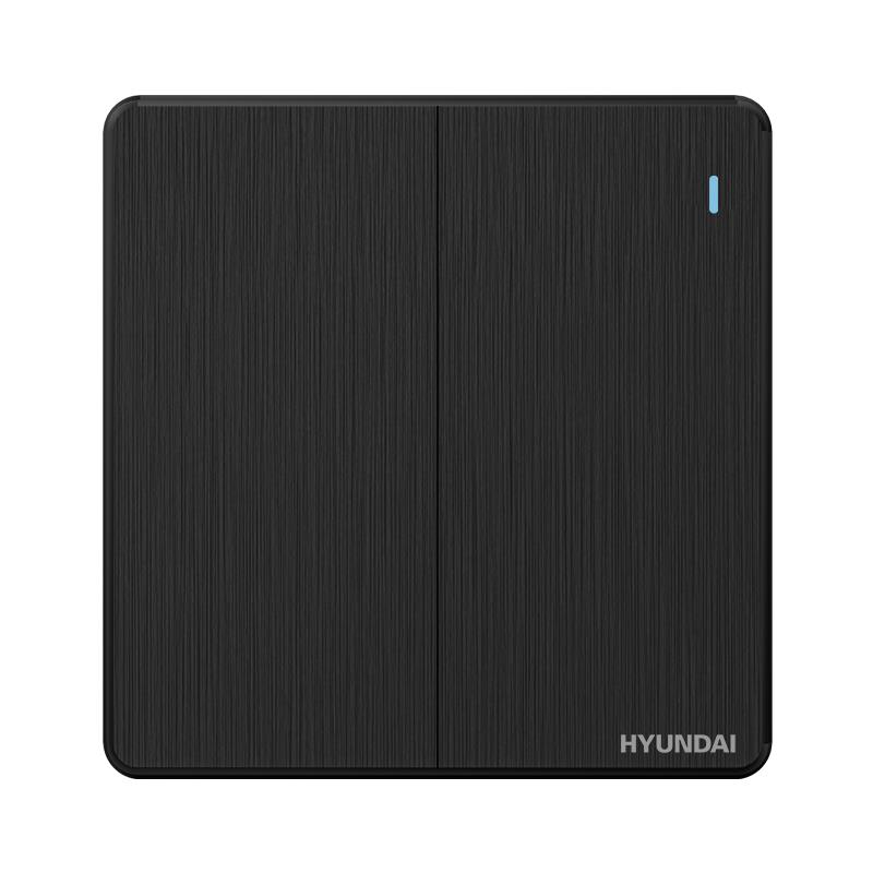 2 Gang 1 Arah switch&2 Gang 2 Arah switch