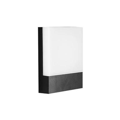 Large luminous area, high light transmission mask wall light