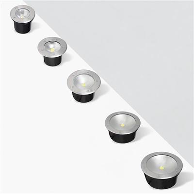 Small round, thick texture, solid structure, IP65 buried lamp